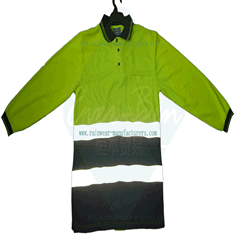 long sleeve hi vis vest-hi vis shirts-Hi Vis reflective wear supplier